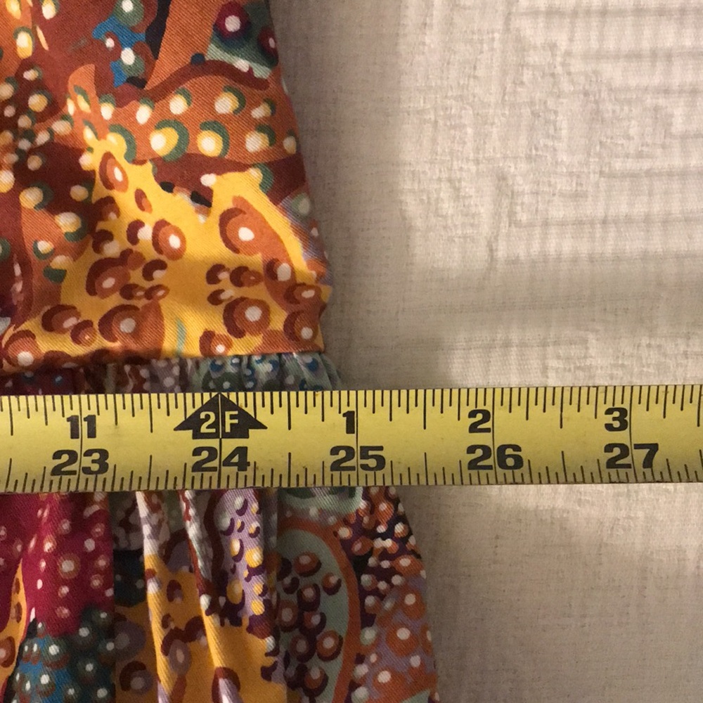 New Kika Vargas for Target Floral Print Mini Dress Long Sleeves 1X Plus - Picture 15 of 17
